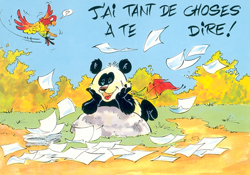 panda couleur